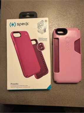 Speck Presidio Pink Case for iPhone 7/8/SE (2020 & 2022) w/ Original Box